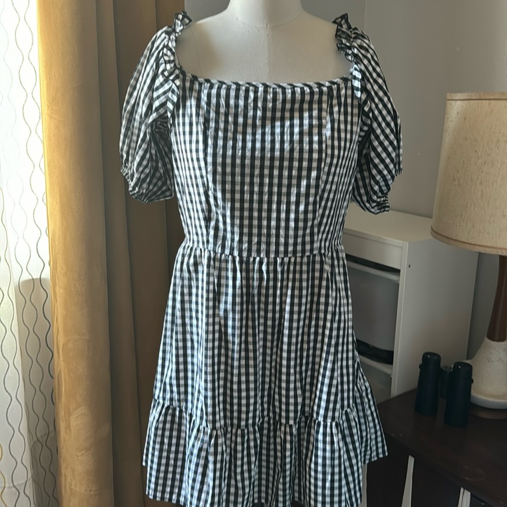 Gingham dress